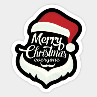 Merry Christmas everyone Shirt, Merry Christmas Outfit, Christmas T-shirt, Christmas Holiday Shirt, Cute Christmas Tee, Holiday Sweater Xmas Gift Top Sticker